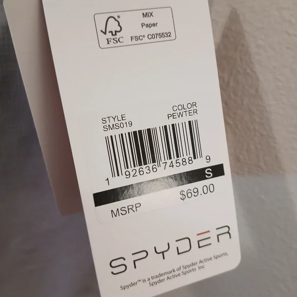 Spyder Men’s Short Sleeve Button-Up Shirt – Size Small - Picture 6 of 13